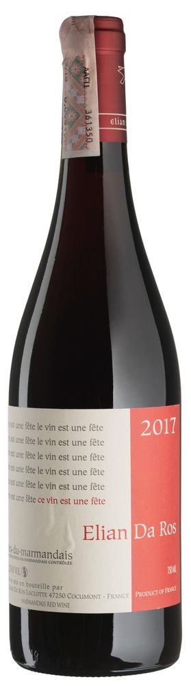 Le Vin Est Une Fete 2017, Elian Da Ros 0,750