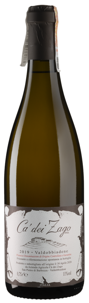 Valdobbiadene Prosecco 2019, Ca Dei Zago 0,750