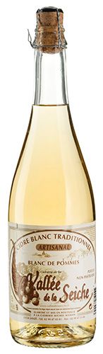 Cidre Blanc Traditionnel Artisanal, Vallee de la Seiche 0,750