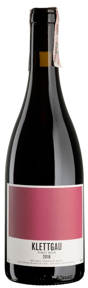 Вино Weinbau Markus Ruch Клетгау Піно Нуар 2018 / Klettgau Pinot Noir червоне сухе 0,75 л