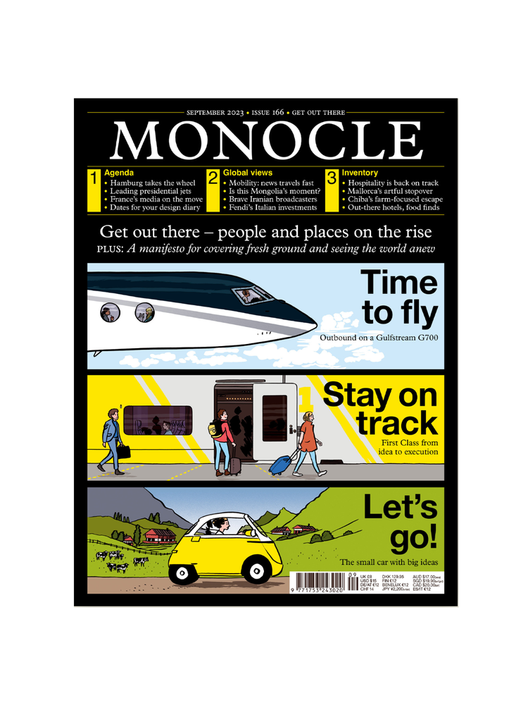 Журнал "Монокль" вересень випуск 166, Monocle