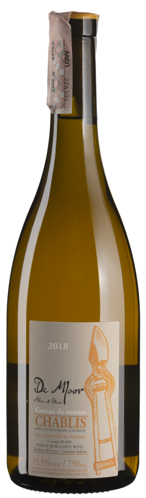 Chablis Coteau de rosette 2018, Alice et Olivier de Moor 0,750