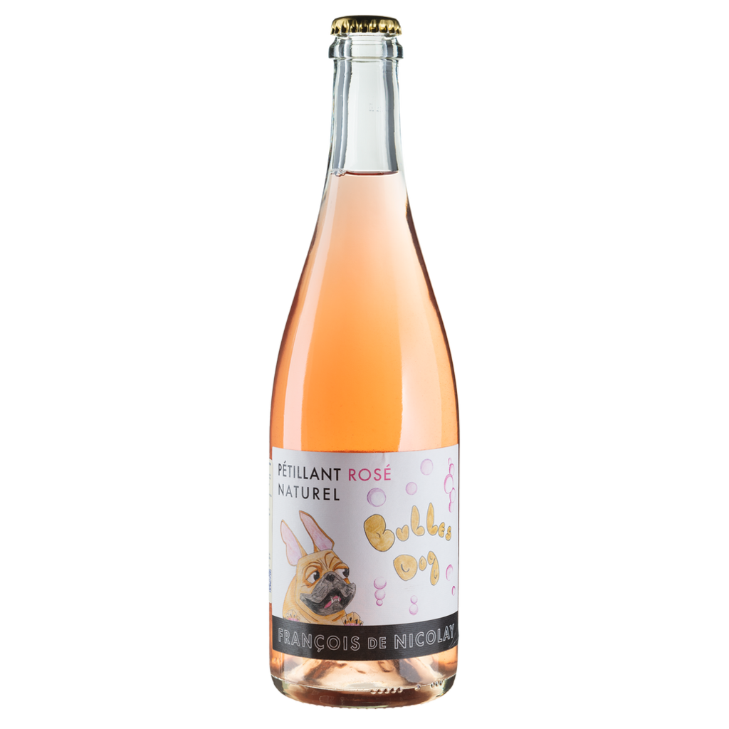 Vin Petillant "BulleDog" Rose, Francois de Nicolay 0,75