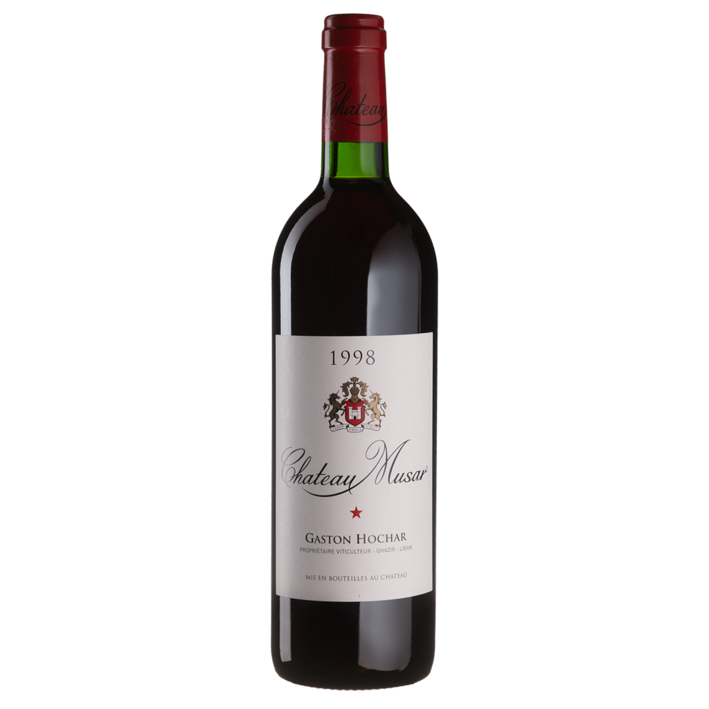 Вино  Шато Мусар 1998 / Chateau Musar Red червоне сухе 0,75 л