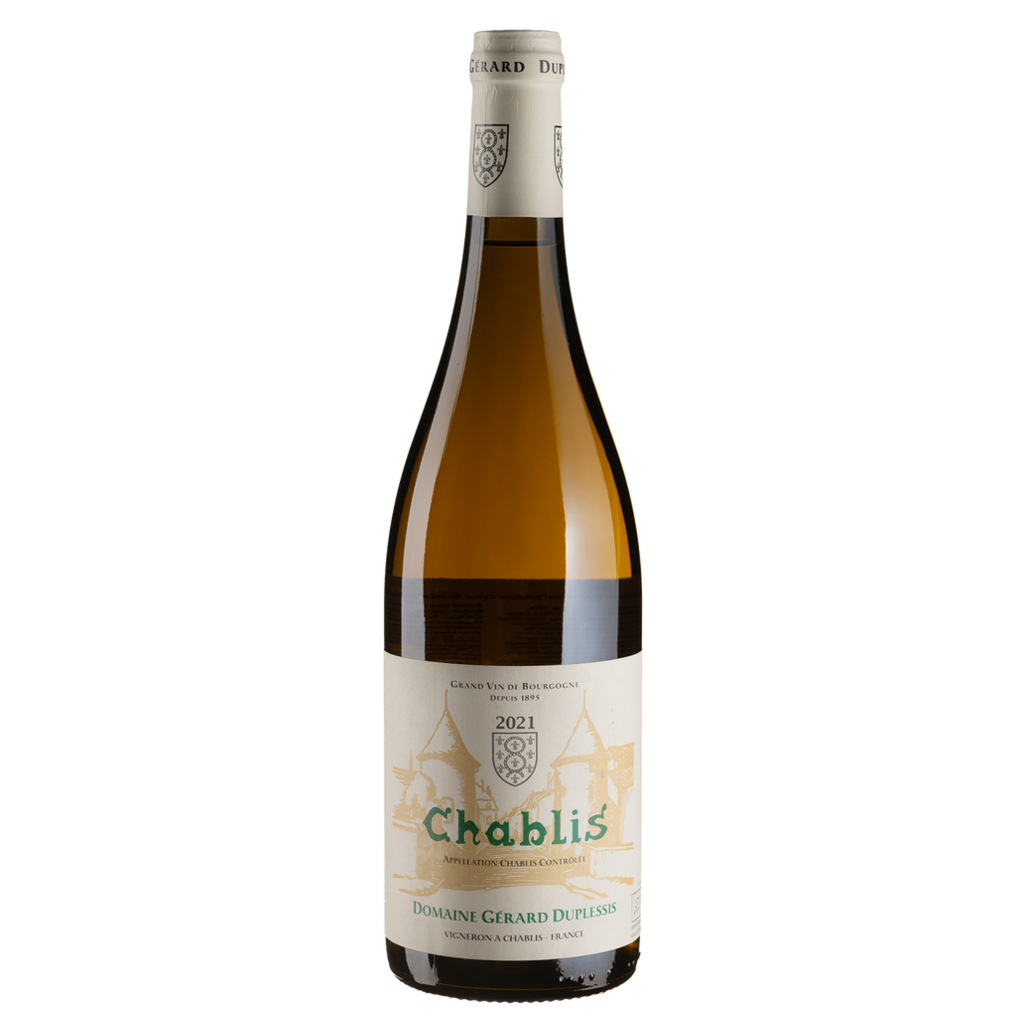 Вино Gerard Duplessis Шаблі 2020 / Chablis  біле сухе 0,75 л