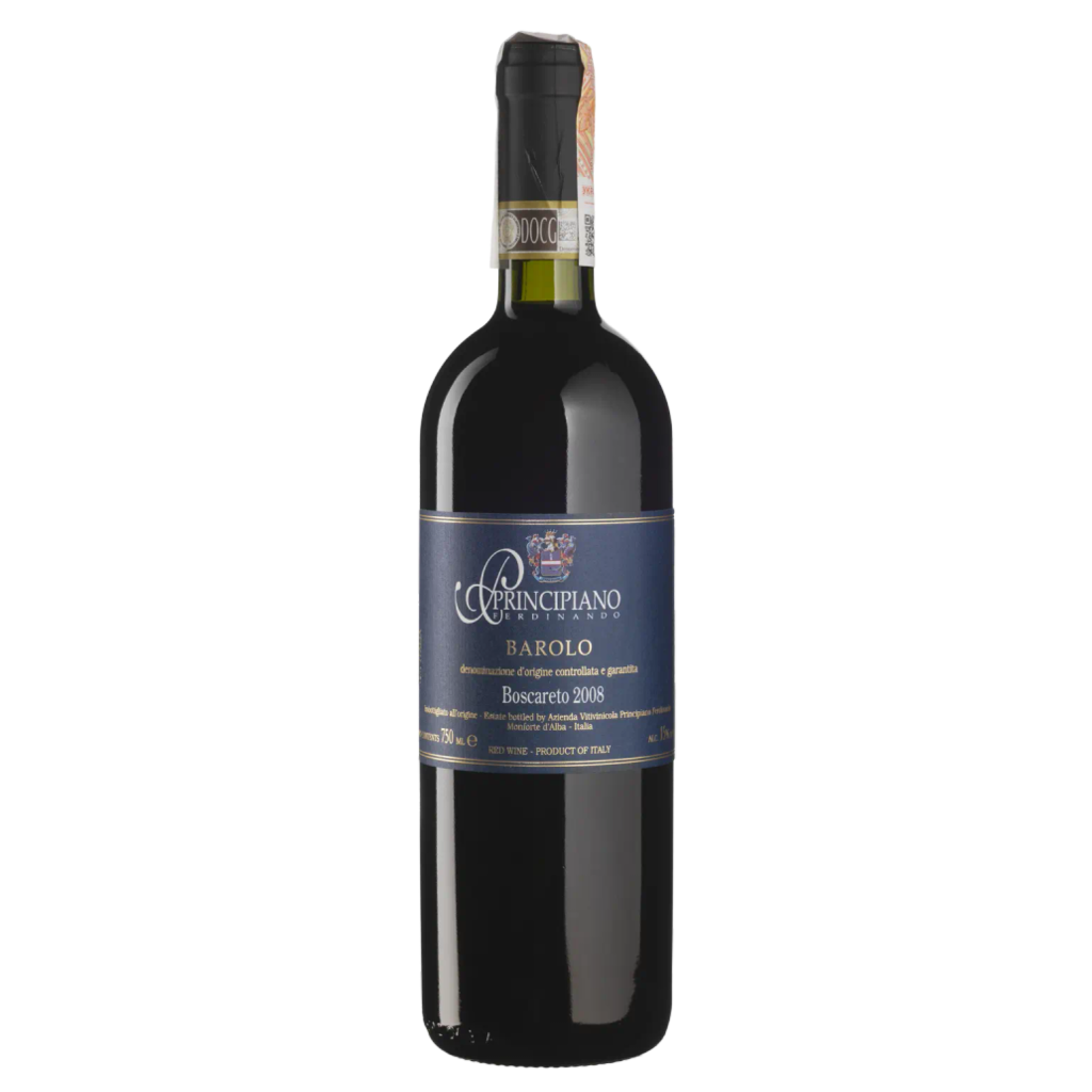 Вино Ferdinando Principiano Бароло DOCG Боскарето 2008 / Barolo DOCG Boscareto червоне сухе 0,75 л