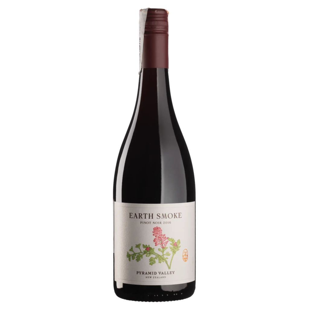 Вино Pyramid Valley Ерс Смок Піно Нуар 2016 / Earth Smoke Pinot Noir червоне сухе 0,75 л