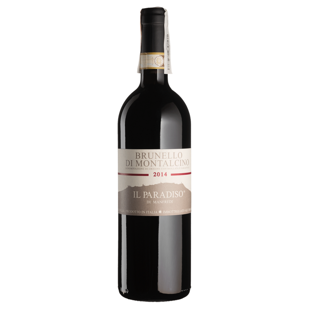 Вино Il Paradiso di Manfredi Брунелло ді Монтальчіно 2014 / Brunello di Montalcino червоне сухе 0,75 л