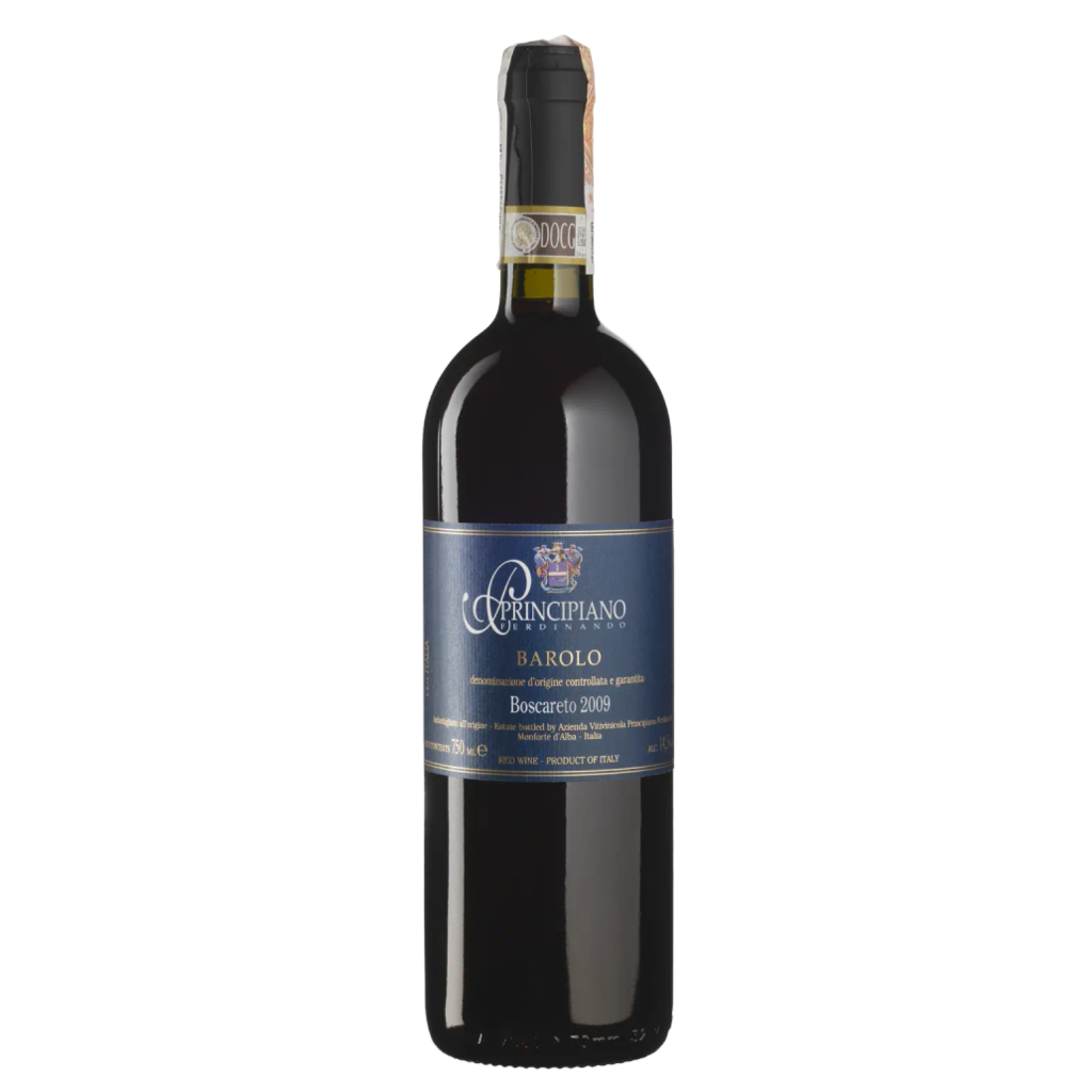 Вино Ferdinando Principiano Бароло DOCG Боскарето 2009 / Barolo DOCG Boscareto червоне сухе 0,75 л