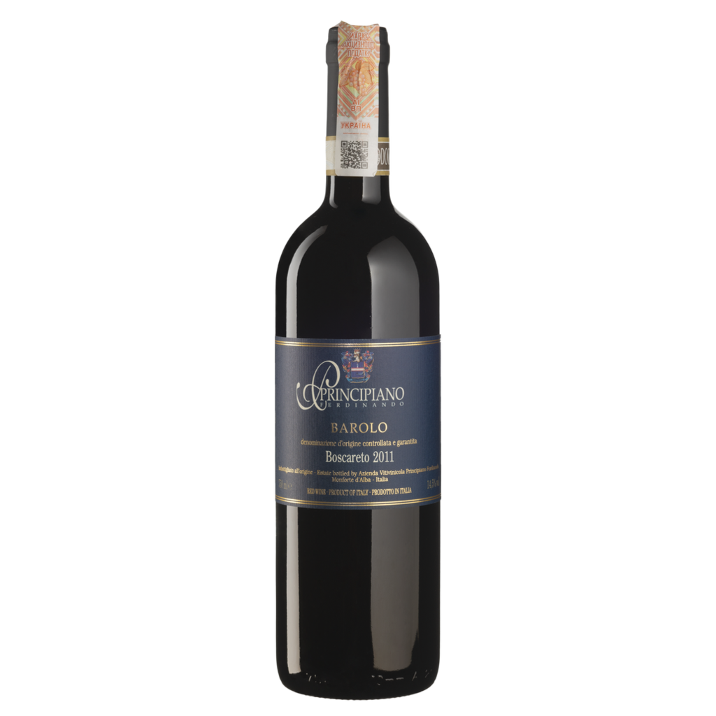 Вино Ferdinando Principiano Бароло DOCG Боскарето 2011 / Barolo DOCG Boscareto червоне сухе 0,75 л