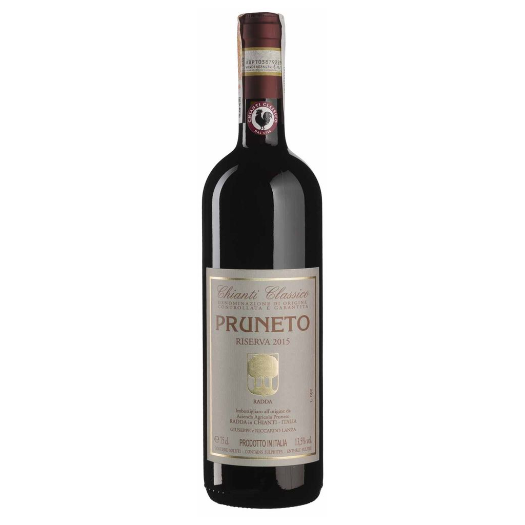 Вино Pruneto К'янті Классіко Різерва 2015 / Chianti Classico Riserva червоне сухе 0,75 л