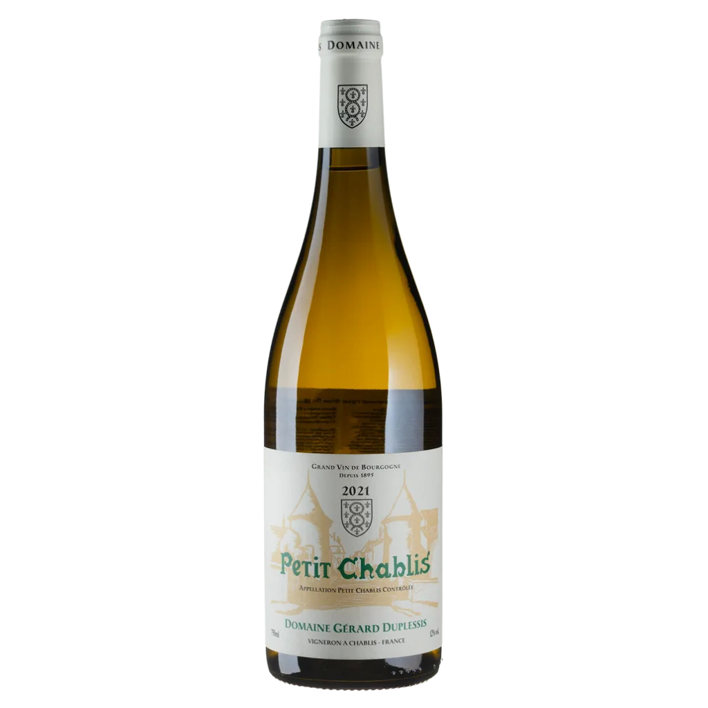 Вино Gerard Duplessis Пті Шаблі 2020 / Petit Chablis  біле сухе 0,75 л