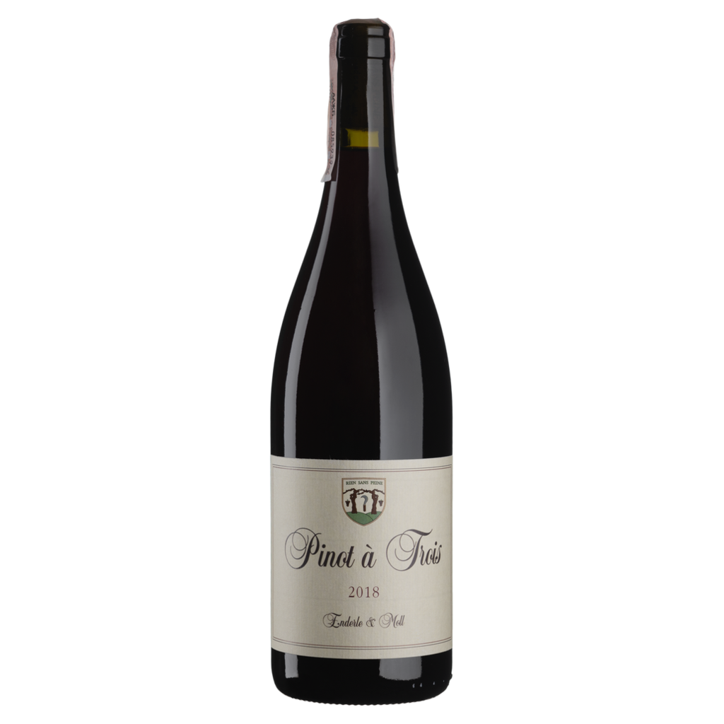 Pinot Noir Pinot a Trois 2018, Enderle&Moll 0,750