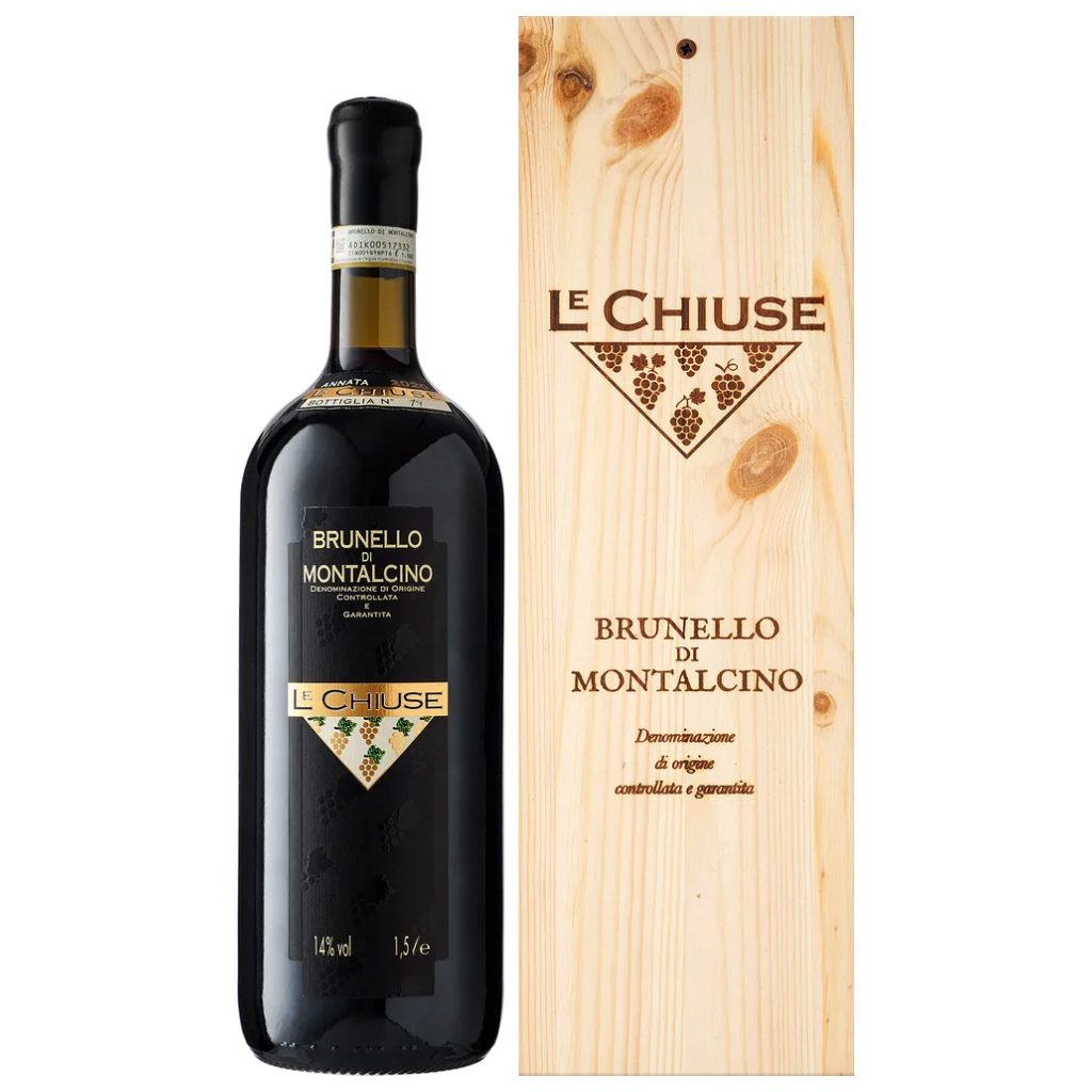 Вино Le Chiuse Брунело Ді Монтальчіно 2018 / Brunello di Montalcino червоне сухе 1,5 л