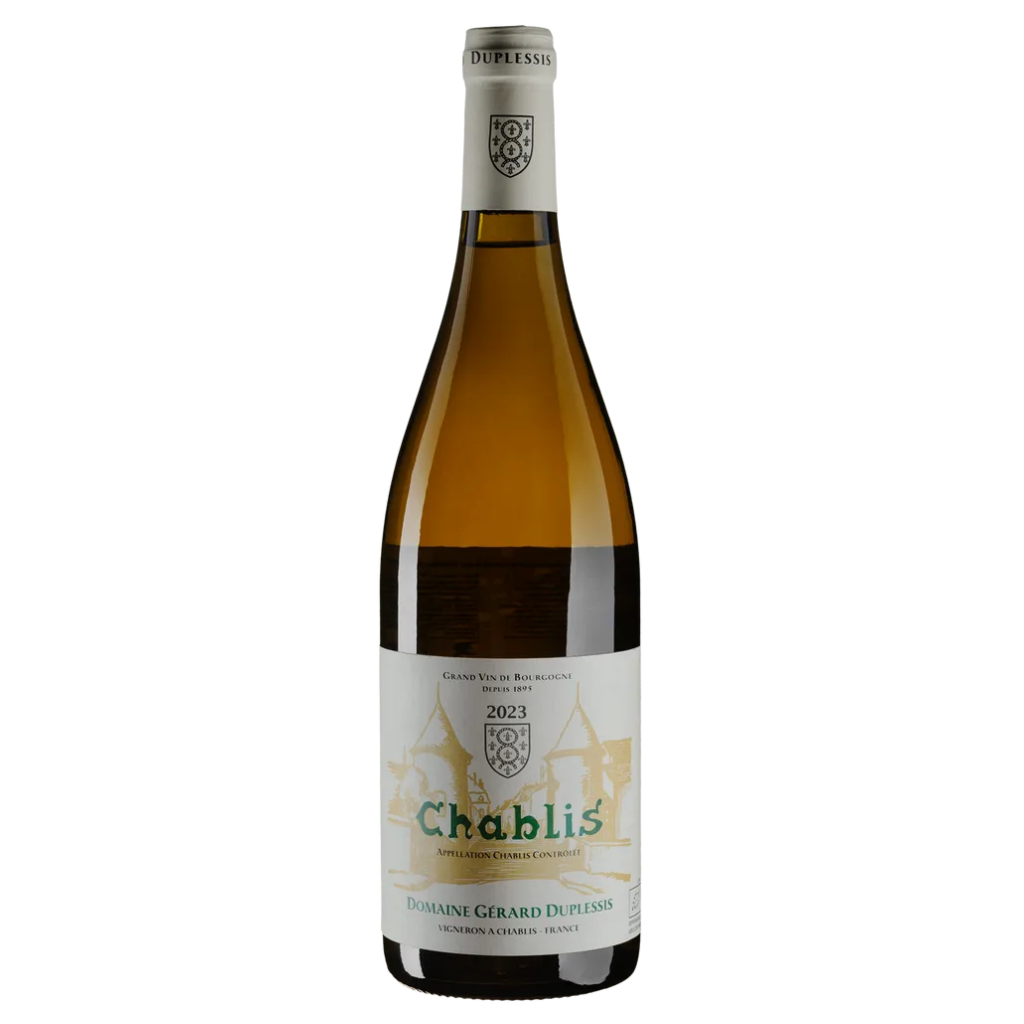 Вино Gerard Duplessis Шаблі 2020 / Chablis біле сухе 0,75 л