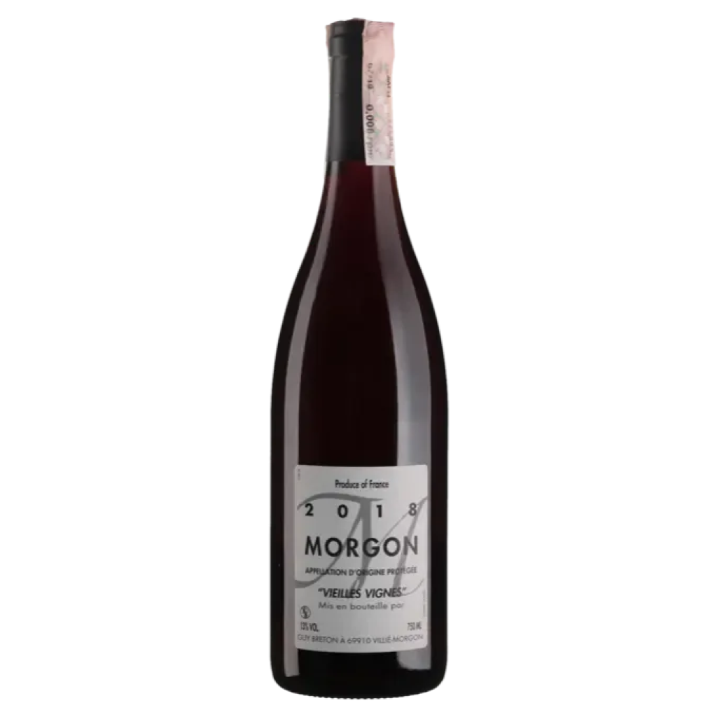 Morgon Vielles Vignes 2018, Guy Breton 0,750