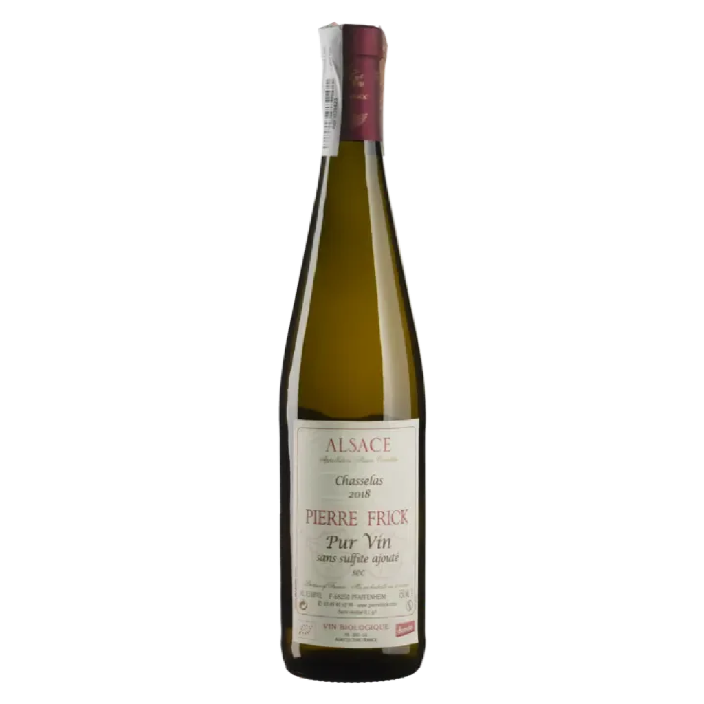Вино Pierre Frick Шасселас Пур Він 2018 / Chasselas Pur Vin біле сухе 0,75 л