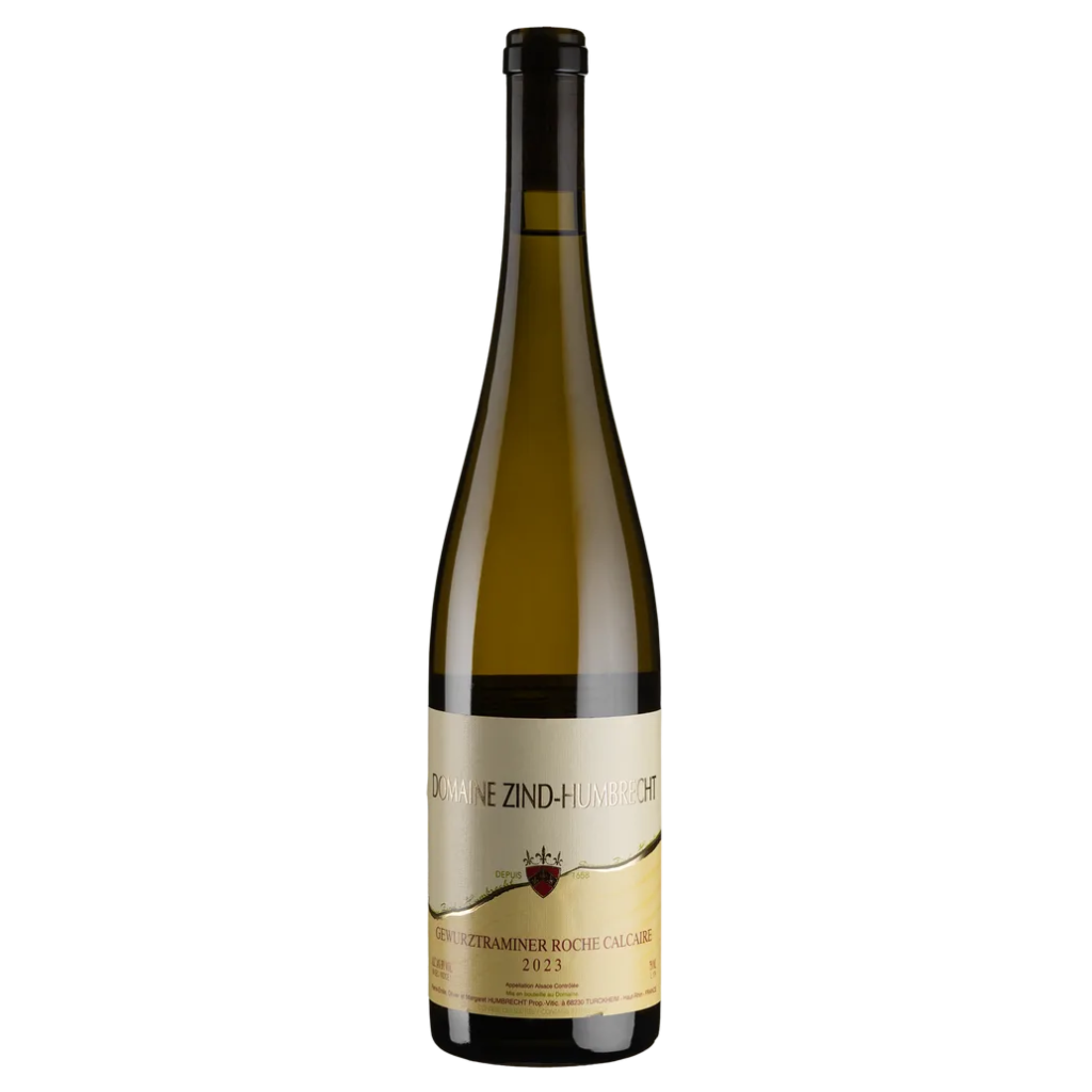 Вино Zind-Humbrecht Гевюрцтрамінер Роше Калкер 2023 / Gewurztraminer Roche Calcaire біле напівсухе 0,75 л