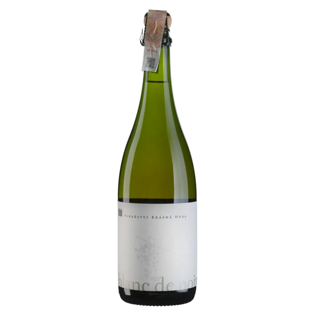 Ігристе Krasna hora Блан де Нуар Сект  2018 / Blanc de Noir sekt біле нон-дозаж 0,75 л