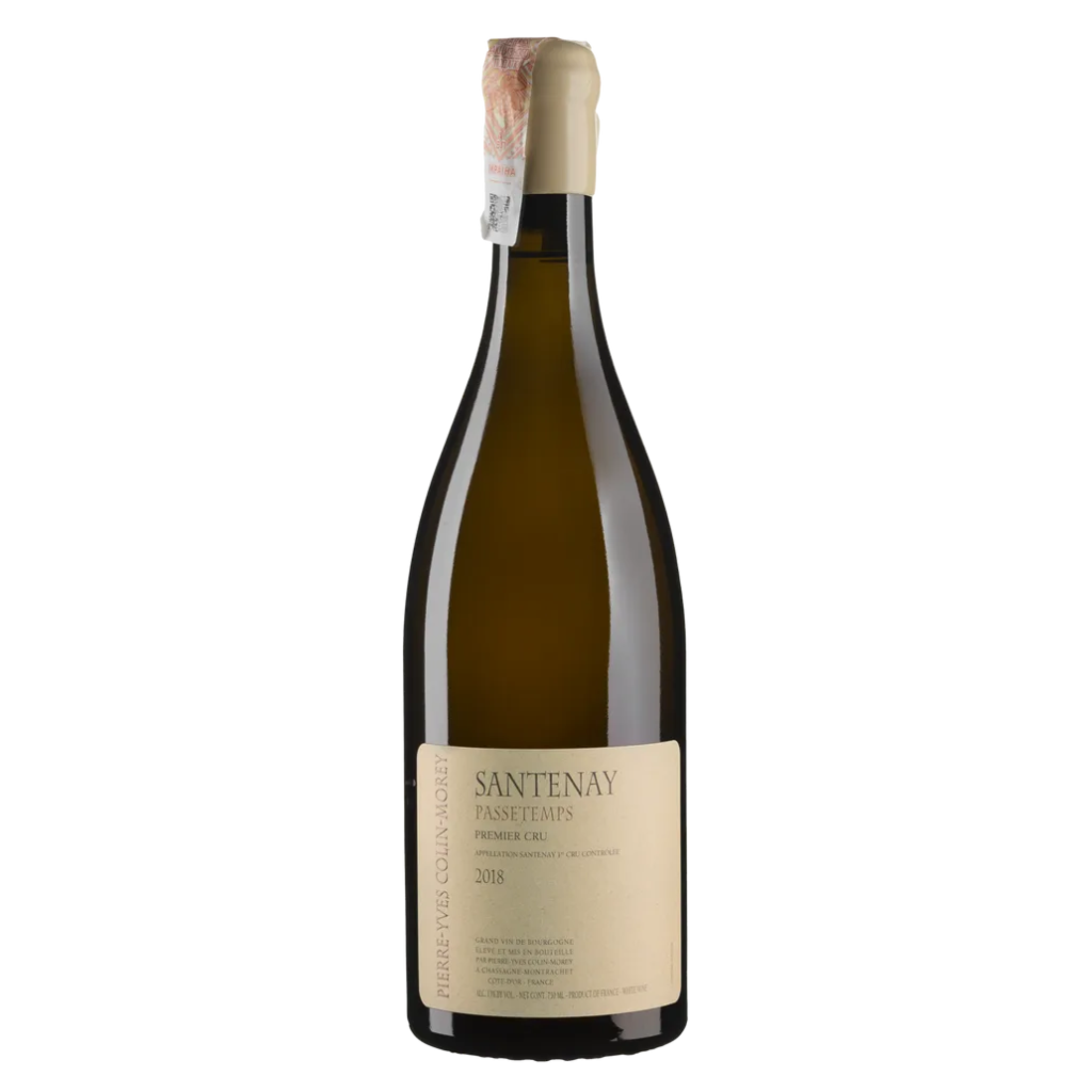 Вино Colin-Morey Pierre-Yves Сантене Прем'єр Крю Пестом 2018 / Santenay Premier Cru Passetemps  біле сухе 0,75 л