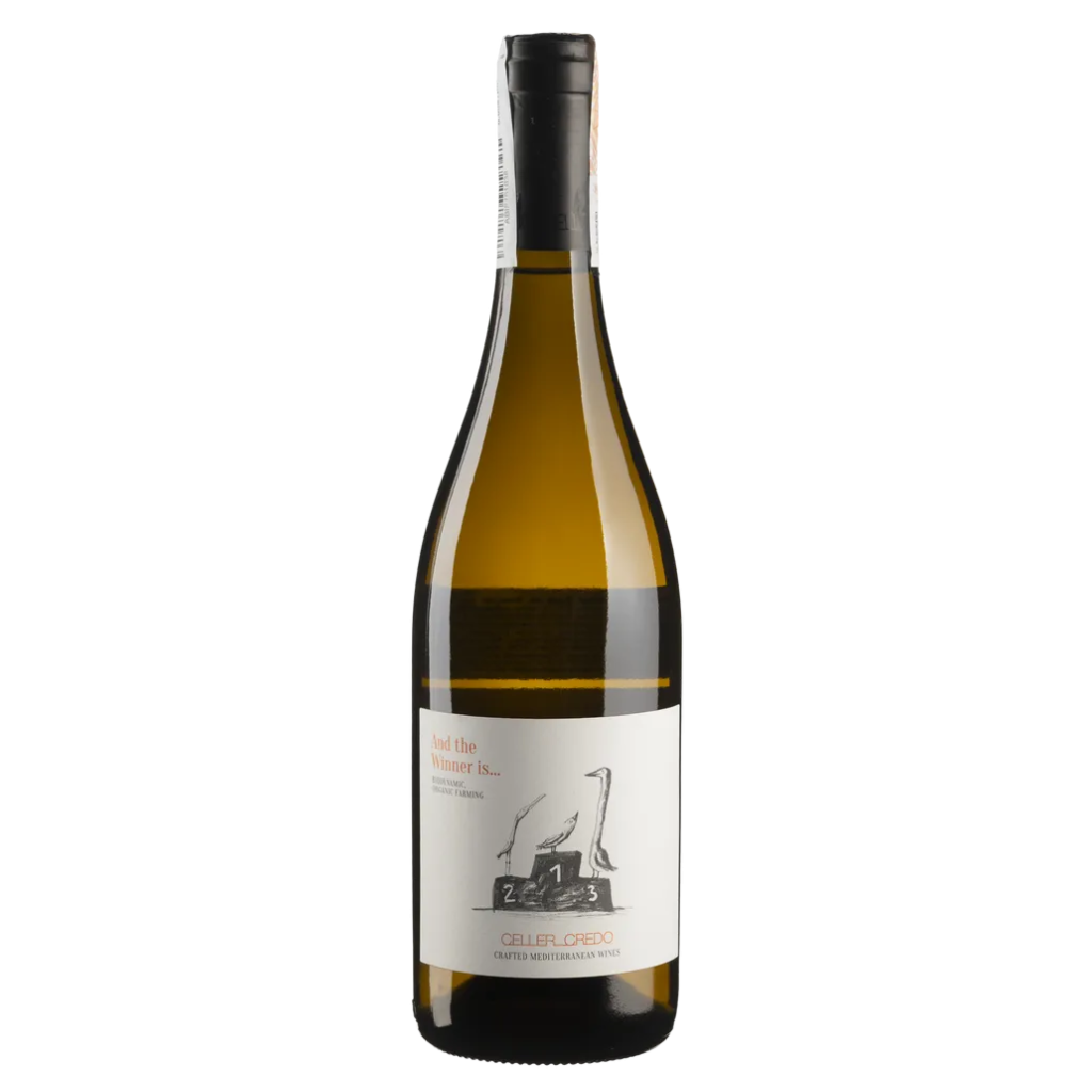 Вино Celler Credo Енд зе Віннер Із / And the Winner Is біле сухе 0,75 л