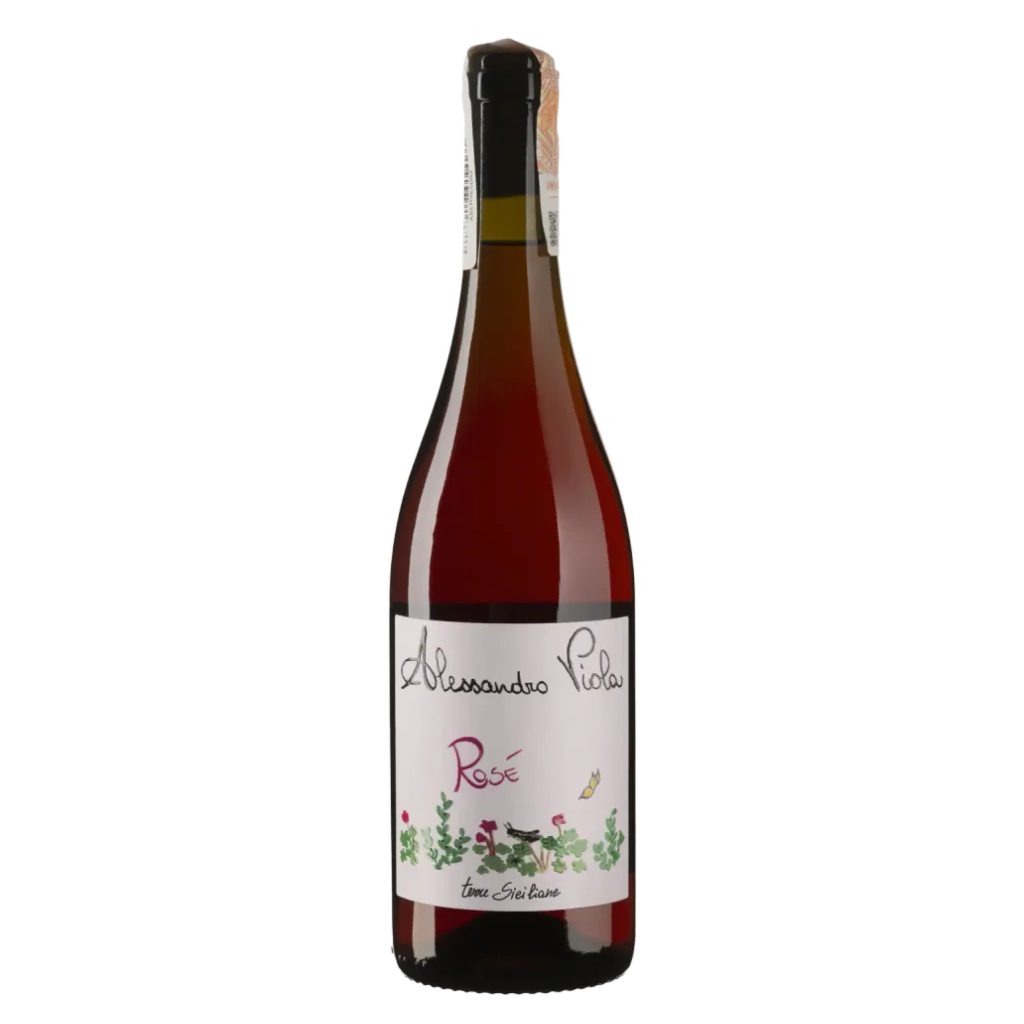 Вино Alessandro Viola Розе / Rose виноградне натуральне рожеве сухе 0.75л