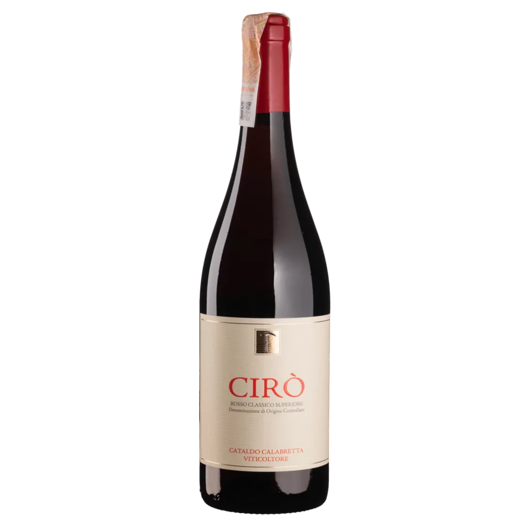 Вино Cataldo Calabretta Сіро Россо Классіко Суперіоре 2017 / Ciro Rosso Classico Superiore червоне сухе 0,75 л