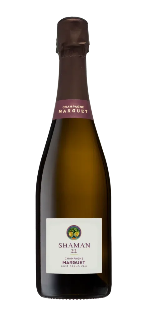 Шампанське Champagne Marguet Шаман 22 Розе Гран Крю / Shaman 22 Rose Grand Cru брют-натюр рожеве 0,75л