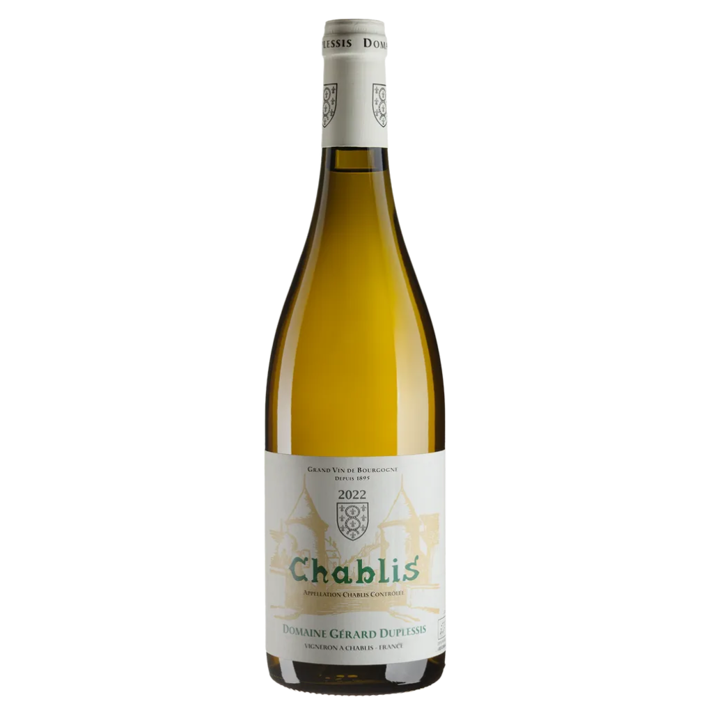 Вино Gerard Duplessis Шаблі 2022 / Chablis біле сухе 0,75 л