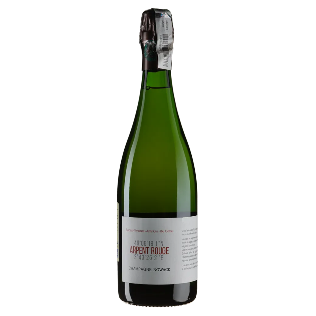 Шампанське Champagne Nowack Л'Арпен Руж 2020 / L'Arpent Rouge біле екстра-брют 0.75л