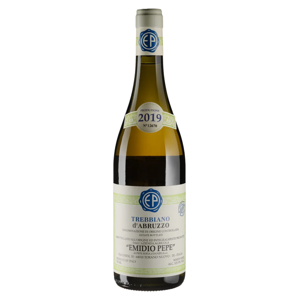 Вино Trebbiano д'Абруццо / d 'Abruzzo виноградне натуральне сухе біле 0,75 л