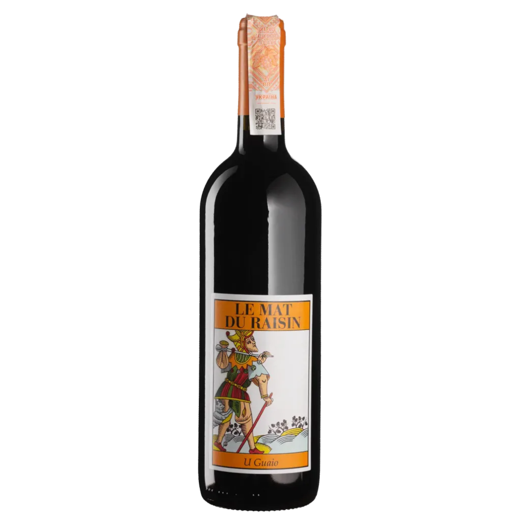 Вино Cascina degli Ulivi Лє мат дю Реізін / Le mat du Raisin вино виноградне натуральне червоне сухе 0.75л