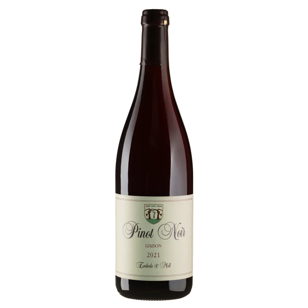 Вино Enderle&Moll Піно Нуар Ліаісон / Pinot Noir Liaison вино виноградне натуральне  червоне сухе 0.75л