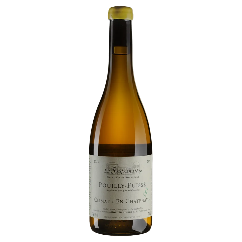 Вино La Soufrandiere Пуї-Фюїссе Кліма Е Шатено Кюве Зен 2023 / Pouilly-Fuisse Climat En Chatenay Cuvee Zen біле сухе 0,75 л