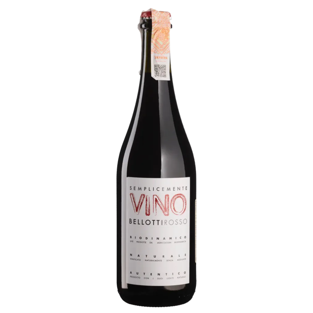 Вино Cascina Degli Ulivi Семплічементе Віно Беллотті Россо / Semplicemente Vino Bellotti Rosso червоне сухе 0,75 л