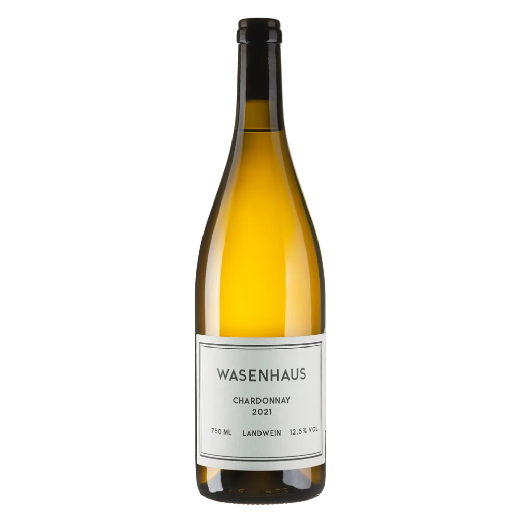 Вино Wasenhaus Шардоне 2021 / Chardonnay виноградне натуральне біле сухе 0.75 л