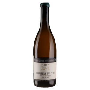 Вино Francois de Nicolay Шаблі Прем'єр Крю "Во де Ве" 2016 / Chablis 1er Cru "Vau de Vey" виноградне натуральне біле сухе 0.75 л 