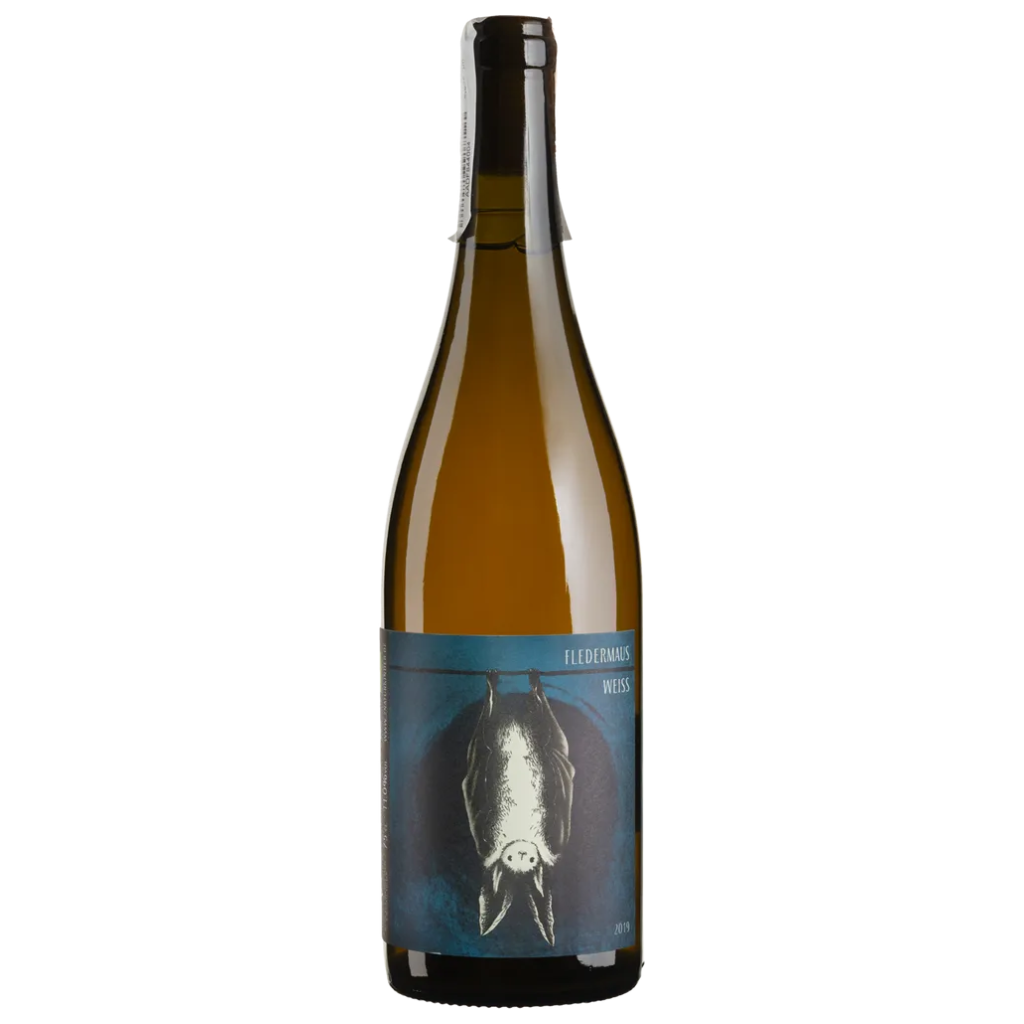 Вино 2Naturkinder Фледермайз Вайсс / Fledermaus Weiss виноградне натуральне біле сухе 0.75 л