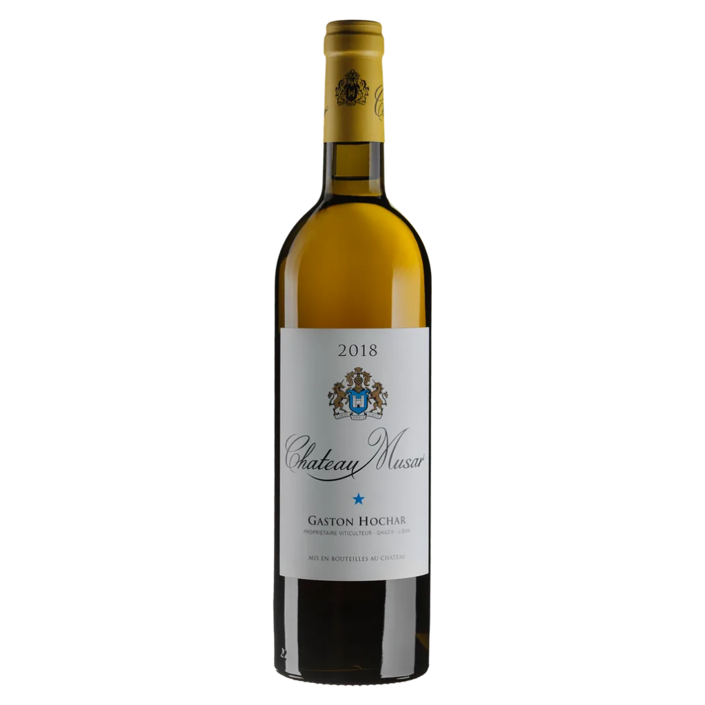 Вино Chateau Musar Вайт 2018 / White Вино виноградне натуральне сухе біле 0,75 л