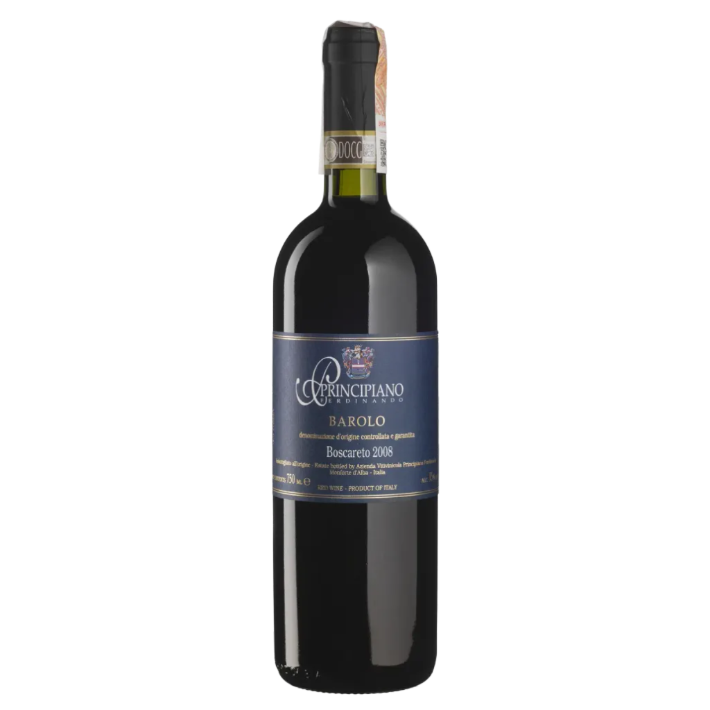 Вино Ferdinando Principiano Бароло DOCG Боскарето 2008 / Barolo DOCG Boscareto червоне сухе 0,75 л
