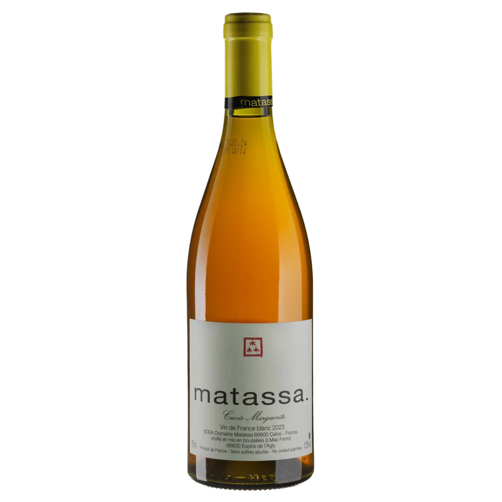 Вино Matassa Кюве Маргеріт 2023 / Cuvee Marguerite виноградне натуральне біле сухе 0.75 л