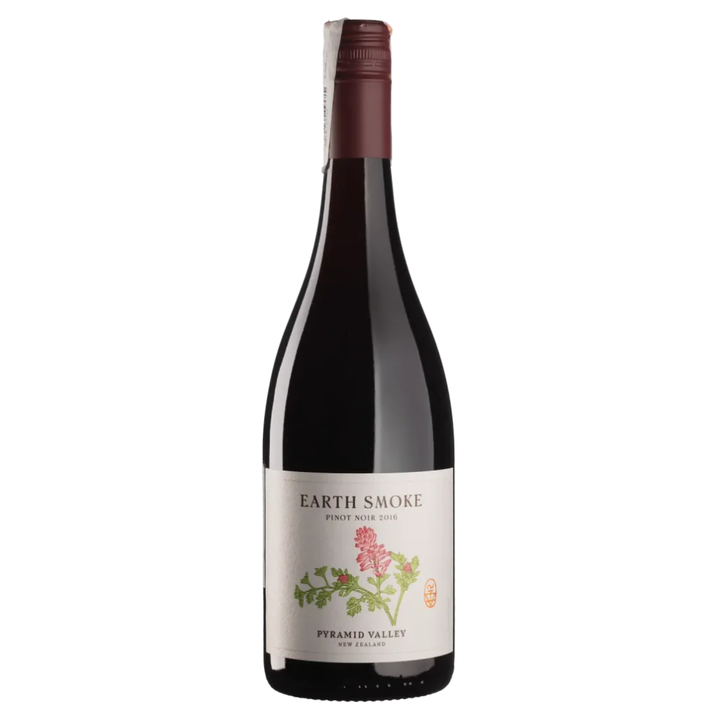 Вино Pyramid Valley Ерс Смок Піно Нуар 2016 / Earth Smoke Pinot Noir червоне сухе 0,75 л