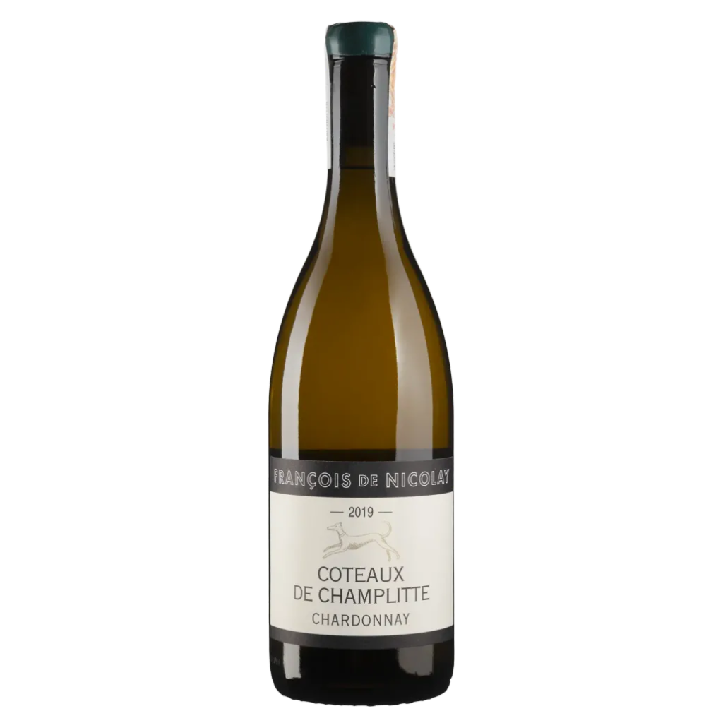 Вино Francois de Nicolay Коте де Шампліт Шардоне / Coteaux De Champlitte Chardonnay біле сухе 0,75 л
