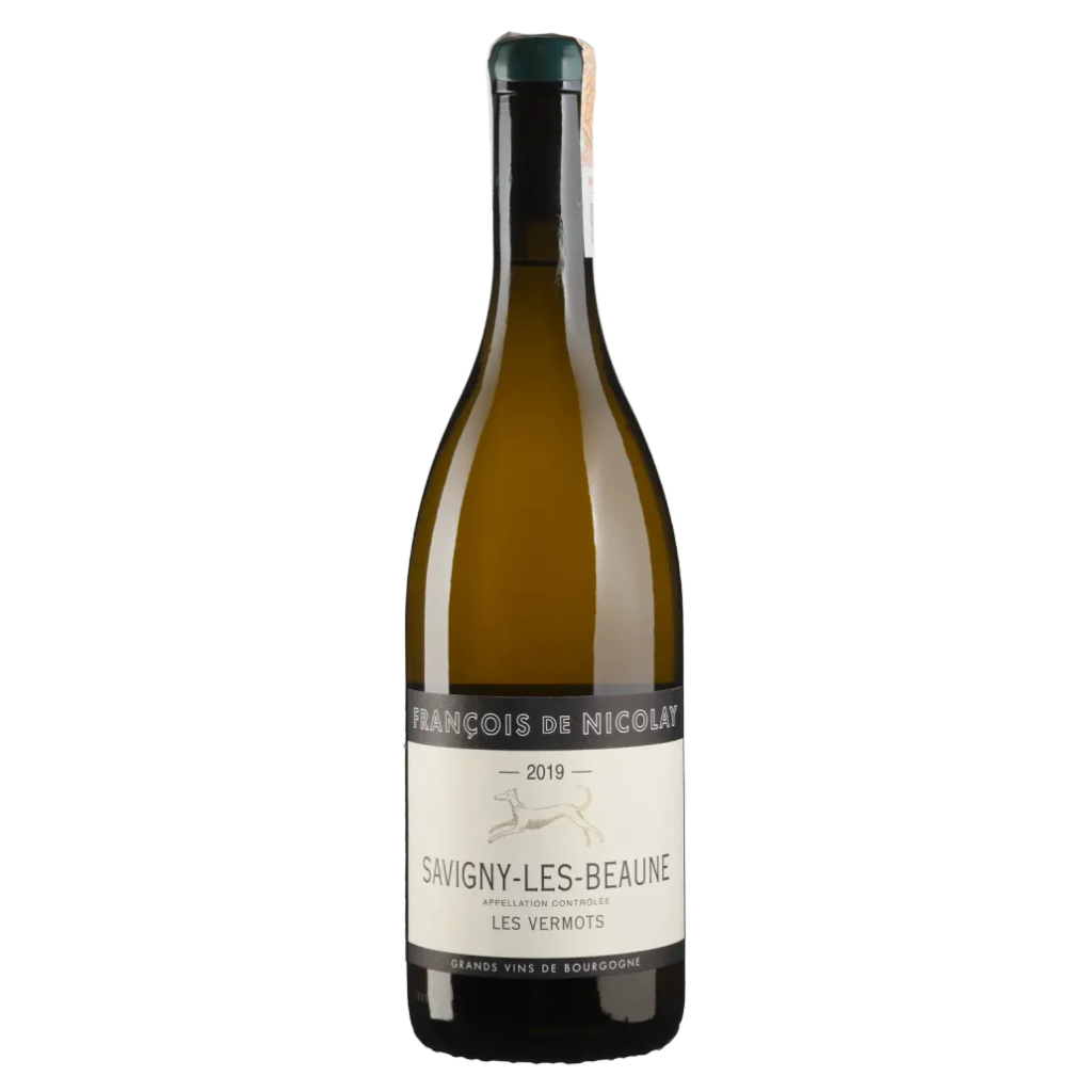 Вино Francois de Nicolay Совіньйон Ле Бон Ле Вермо 2019 / Savigny Les Beaune Les Vermots біле сухе 0,75 л