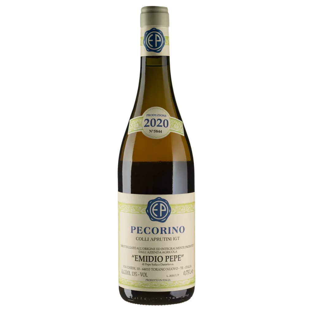Вино Emidio Pepe Пекоріно 2020 / Pecorino виноградне натуральне біле сухе 0.75 л