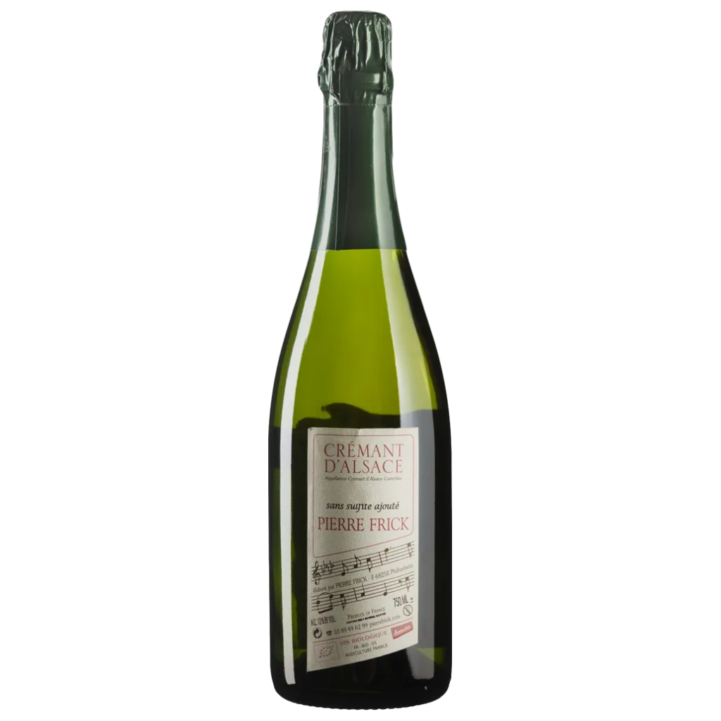 Вино Pierre Frick Кремант Пур Він 2019 / Cremant Pur Vin виноградне натуральне ігристе брют біле 0,75 л