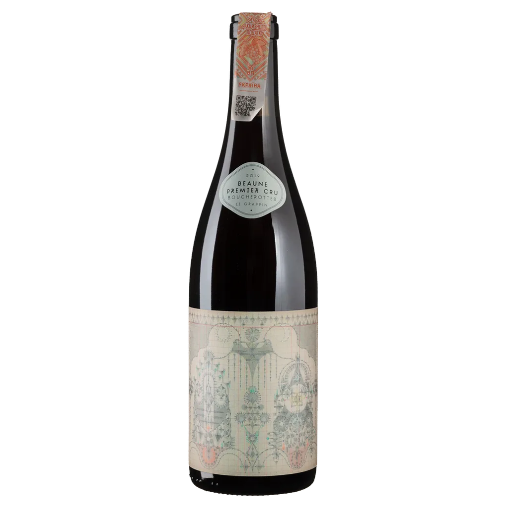 Вино Le Grappin Бон Прем'єр Крю Бушрот Руж 2019 / Beaune 1er Cru Boucherottes Rouge натуральне червоне сухе 0,75 л