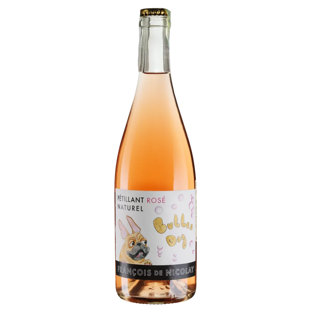 Vin Petillant "BulleDog" Rose, Francois de Nicolay 0,750