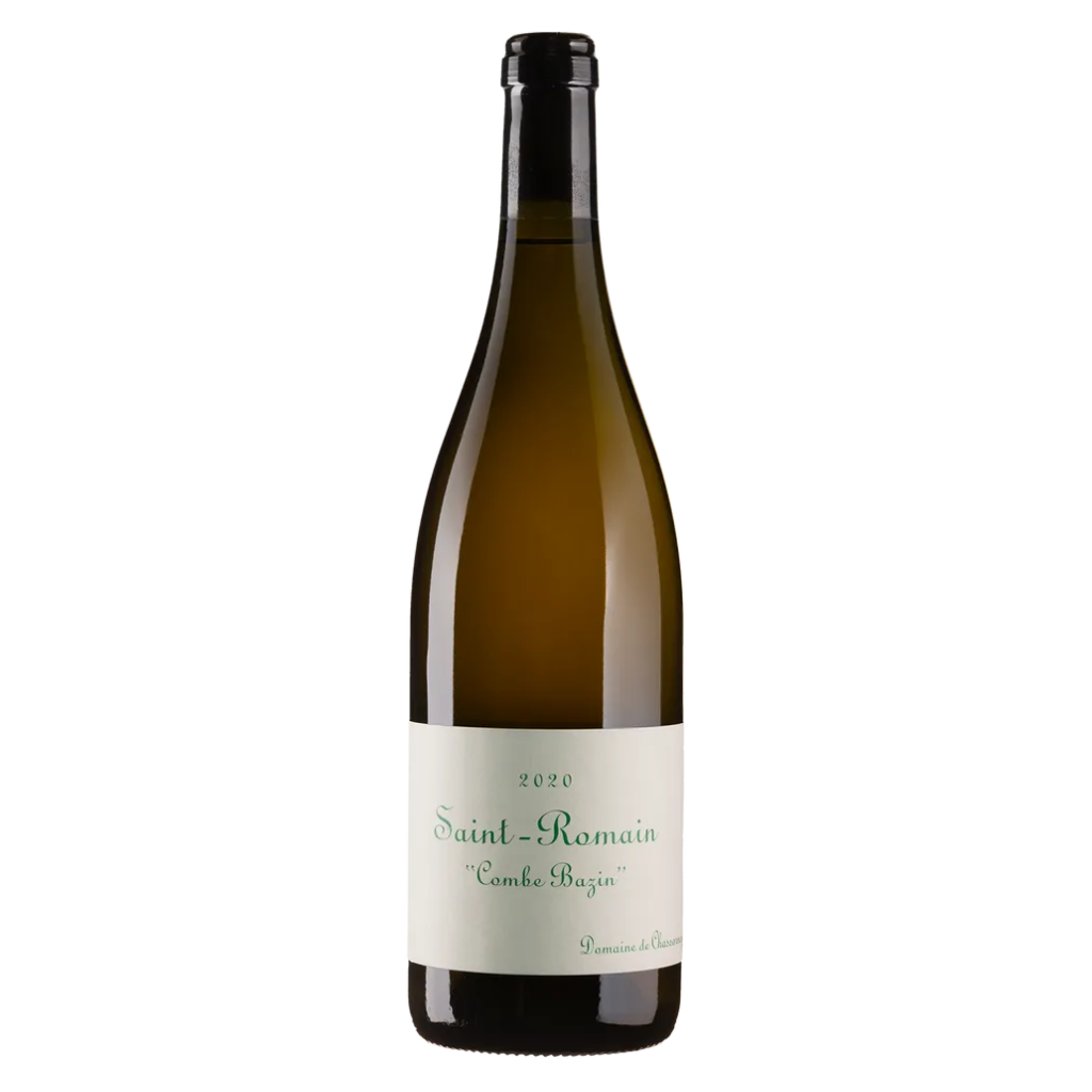 Вино Domaine de Chassorney Сен Ромен Блан Комб Безін 2020 / Saint Romain Blanc Combe Bazin виноградне натуральне біле сухе 0.75 л