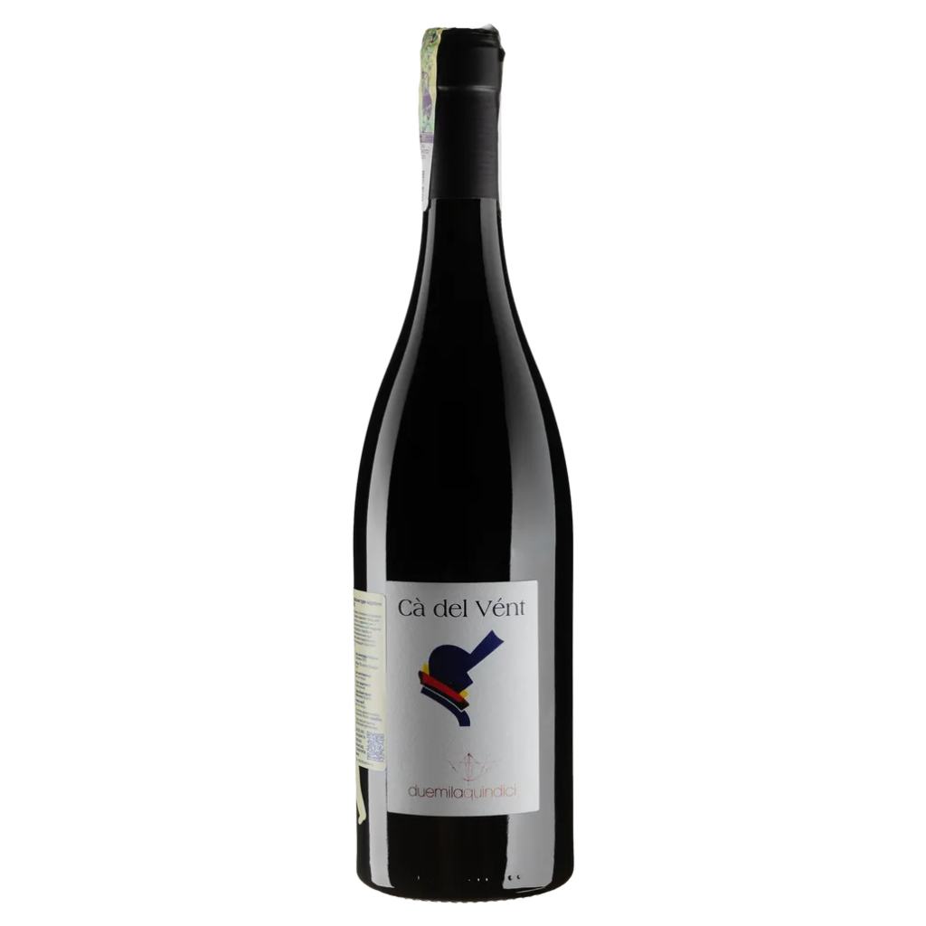 Вино Ca Del Vent Каберне Совіньйон 2015 / Cabernet Sauvignon виноградне натуральне червоне сухе 0.75л